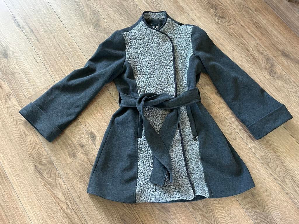 Didi prachtige jas maat L, Kleding | Dames, Jassen | Winter, Ophalen of Verzenden, Zo goed als nieuw, Maat 42/44 (L), Grijs