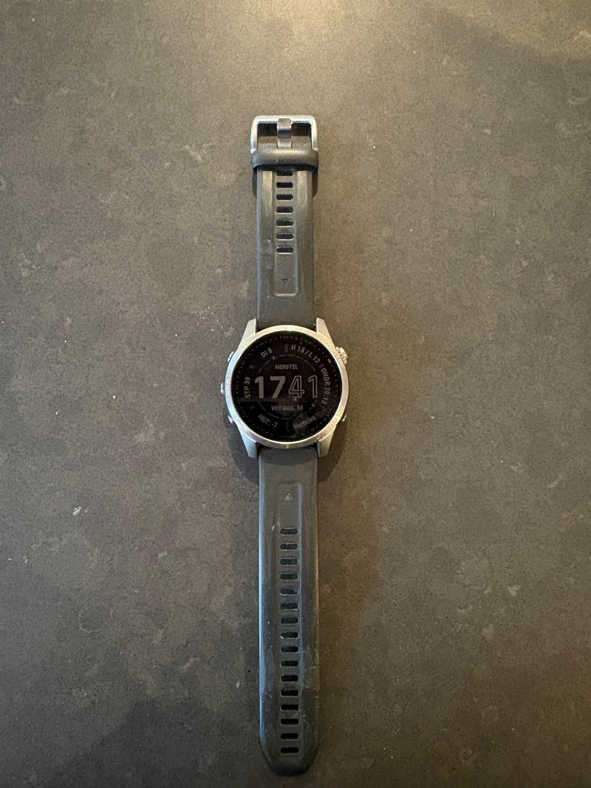 Garmin Fenix 7s 43mm - Perfect werkende smartwatch, IOS, Ophalen of Verzenden, Zo goed als nieuw, Waterdicht