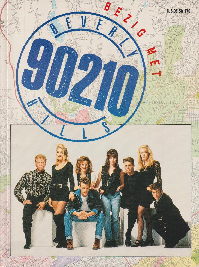 Beverly Hills 90210 Puzzelboek 1991 NIEUW, Ophalen of Verzenden, Nieuw, Tv, Overige typen