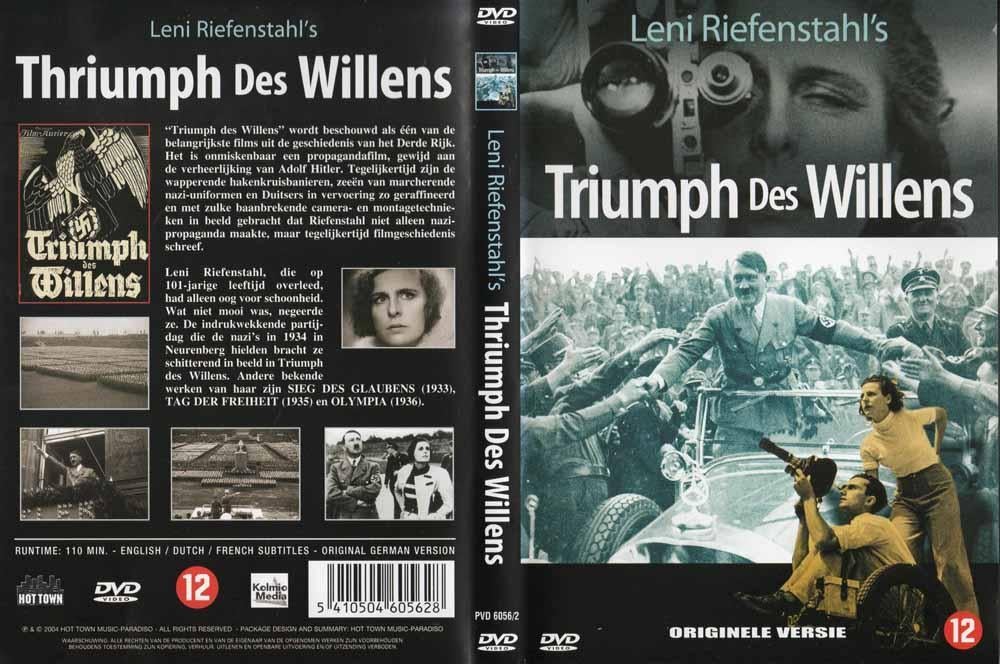 Triumph Des Willens 1935 Leni Riefenstahl’s, Alle leeftijden, Ophalen of Verzenden, Zo goed als nieuw