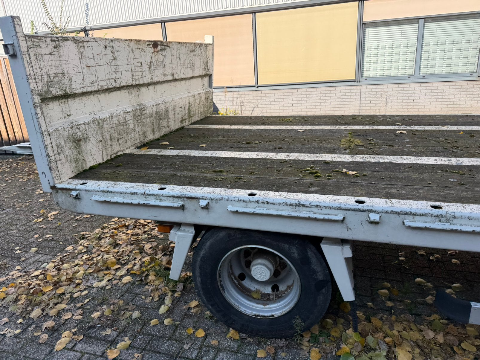 Zware Sevan-Janssens Dieplader/Autotransporter – Oprijplaten, Auto diversen, Ophalen, Gebruikt