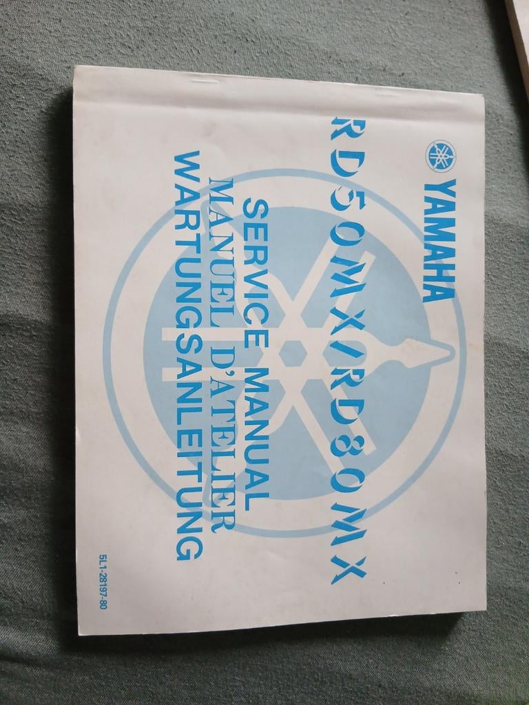 Tekoop  yamaha dt  werkplaats  boek, Ophalen of Verzenden