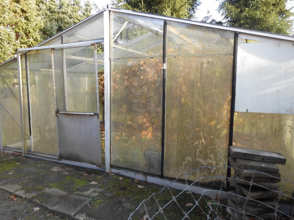 Tuinkas, Tuin en Terras, Ophalen, Gebruikt, Kweekkas, Glas