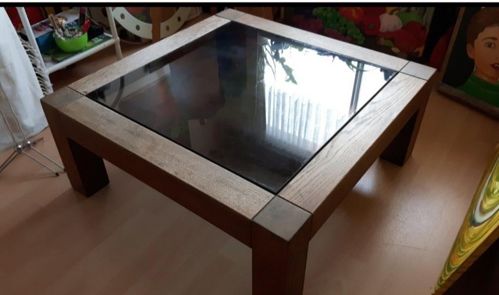 Salontafel, Ophalen, Gebruikt, 50 tot 100 cm, Jaren 80-90