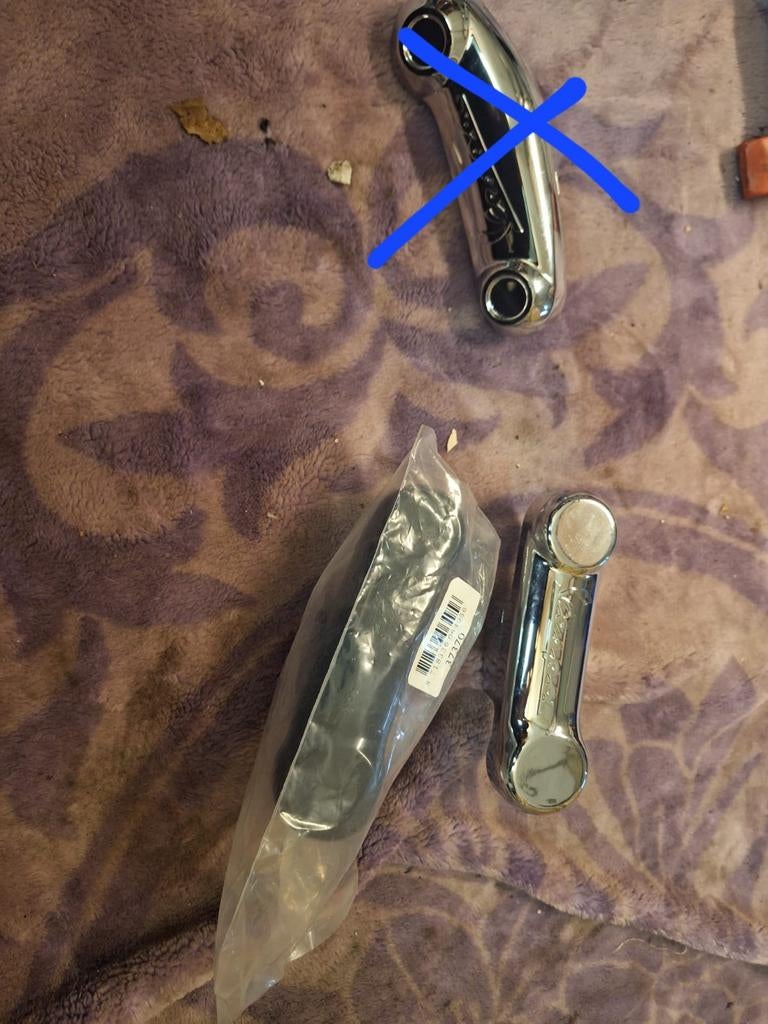 Schommel arm kap nieuw vespa piaggio zip zwart chrome, Ophalen
