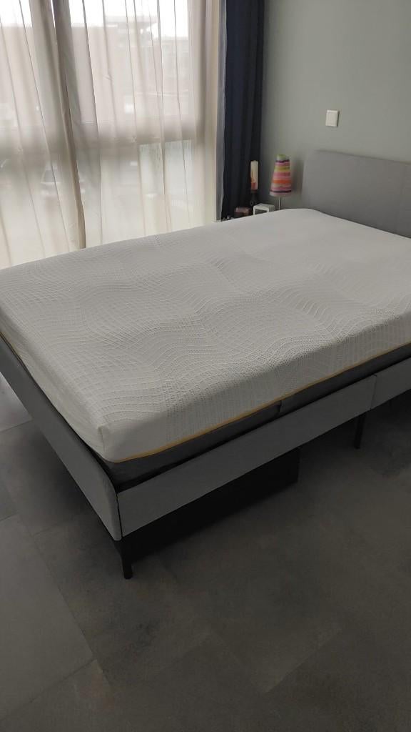 Bed met Beter Bed matras, Ophalen, Overige materialen, 140 cm, Zo goed als nieuw