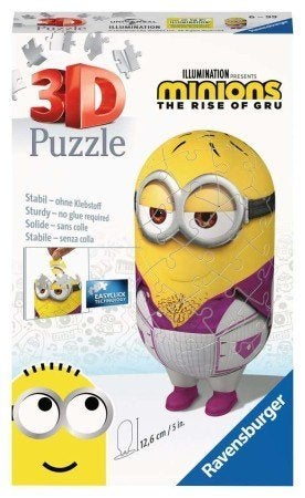 Ravensburger: 3D Puzzle: Minions Disco 54 stukjes, Ophalen of Verzenden, Minder dan 500 stukjes, Nieuw, Rubik's of 3D-puzzel