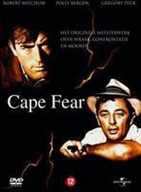 Cape Fear (1962) DVD Robert Mitchum Gregory Peck CLASSIC, 1960 tot 1980, Engels, Alle leeftijden, Nederlands