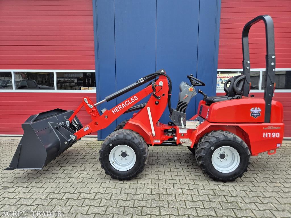 HERACLES H190 PRO SHOVEL YANMAR MOTOR LEASE MOGELIJK NIEUW, -, Niet opgegeven, Ophalen of Verzenden, Wiellader of Shovel