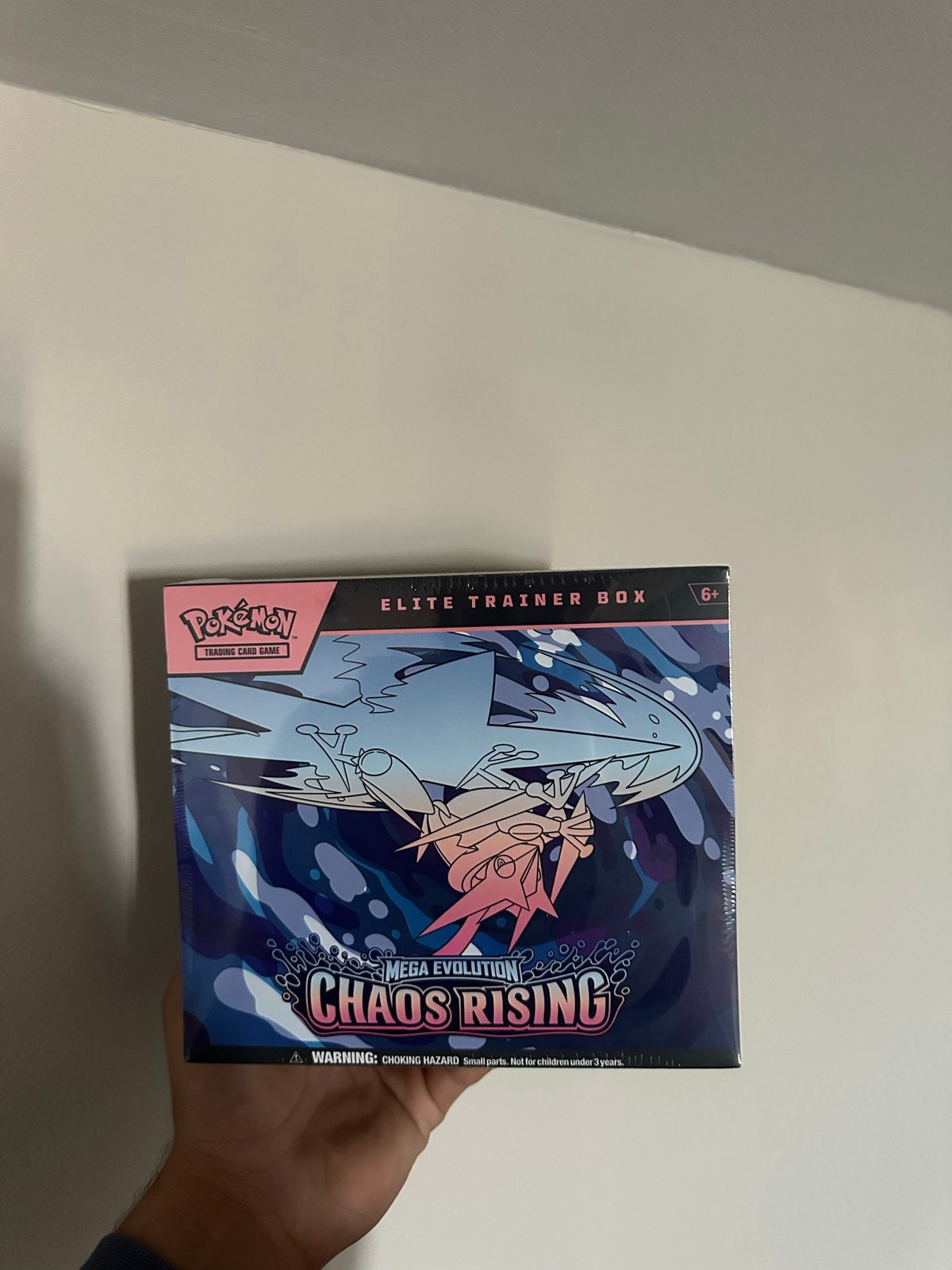Pokemon Elite Trainer Box Mega Evolution Chaos Rising New