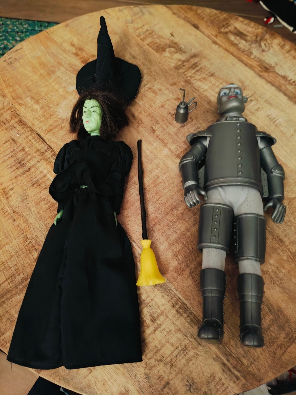 Wizard of Oz Poppen - Toverheks en Tinnen Man, Ophalen of Verzenden, Gebruikt, Overige typen