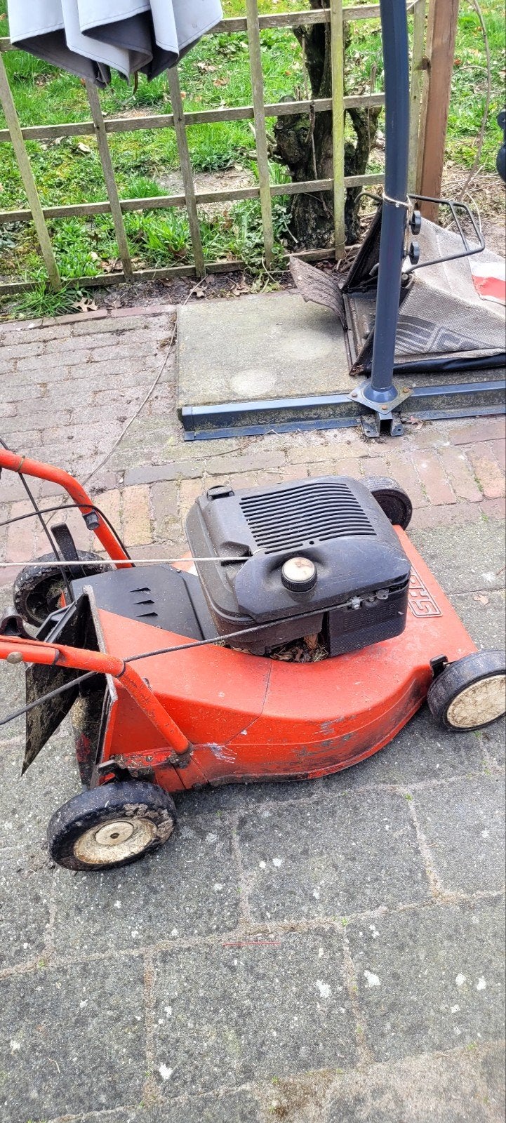sabo grasmaaier 53cm, Gebruikt, Ophalen, Sabo, Opvangzak