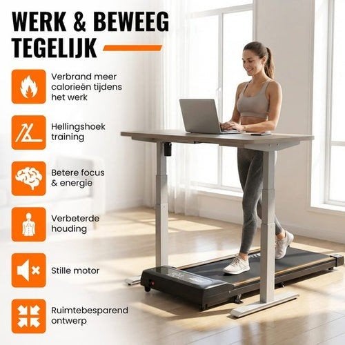 Foto 7 van Loopband met helling 5% - 8% - Hardloopband