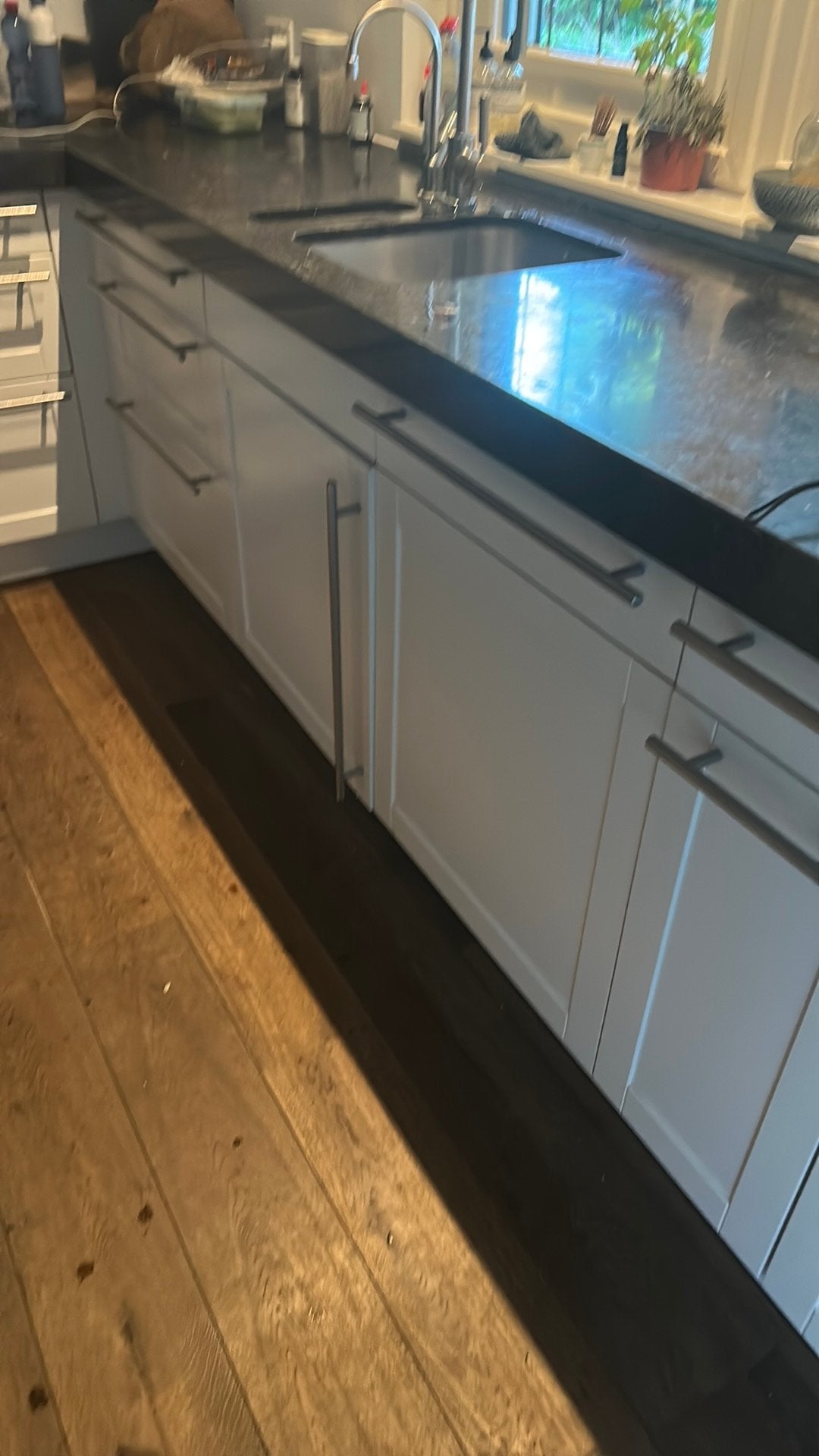 Complete witte keuken, Ophalen, Gebruikt, Wit, Hoekkeuken