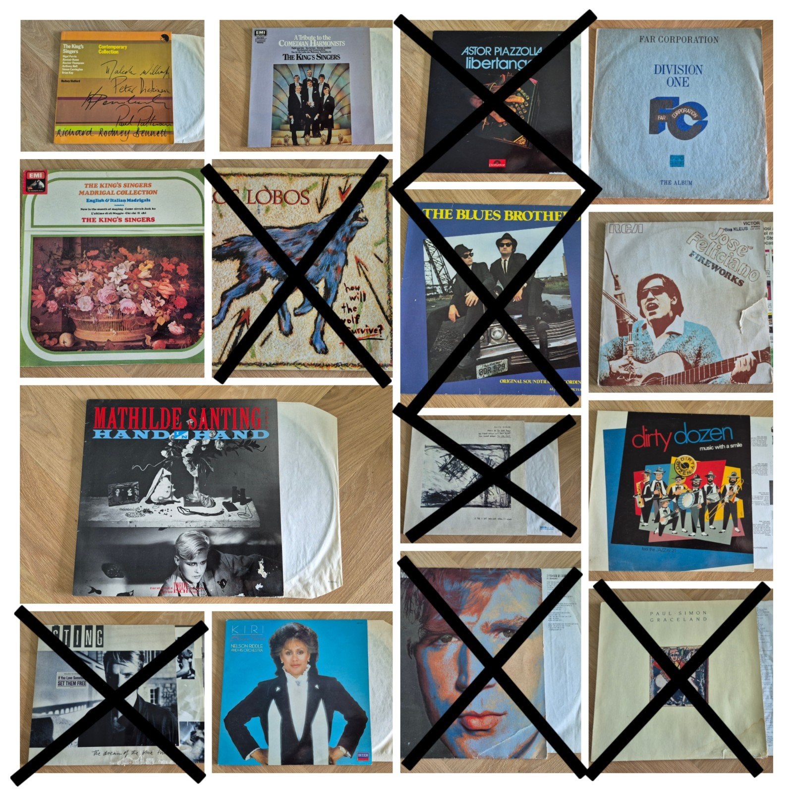 LP's vinyl Los Lobos/Mathilde Santing/Dirty Dozen, Ophalen of Verzenden, 12 inch, LP