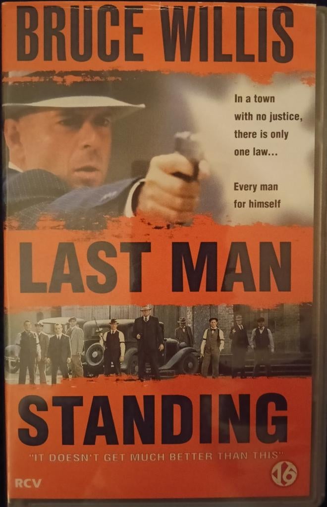 Last Man Standing vhs, Vanaf 16 jaar, Ophalen of Verzenden, Zo goed als nieuw, Horror
