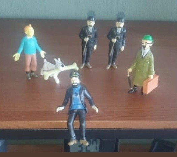 Deze set bevat zes gedetailleerde beeldjes, Verzamelen, Ophalen of Verzenden, Nieuw