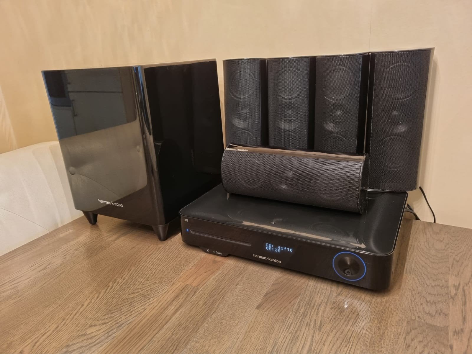 harman kardon bds-580 met Bluetooth streaming usb hdmi arc, Audio, Tv en Foto, Home Cinema-sets, Ophalen of Verzenden, Zo goed als nieuw