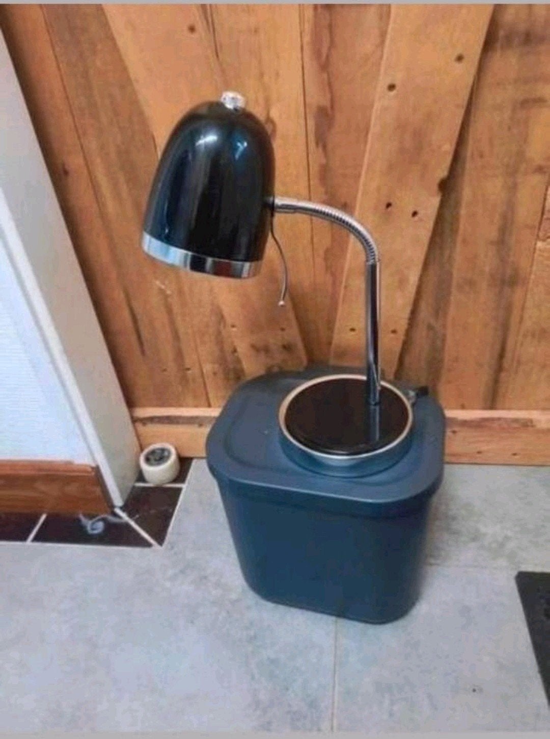 Burolamp spaceage tafellamp bedlamp vintage designlamp, Gebruikt, Vintage, Nachtlamp, Ophalen of Verzenden