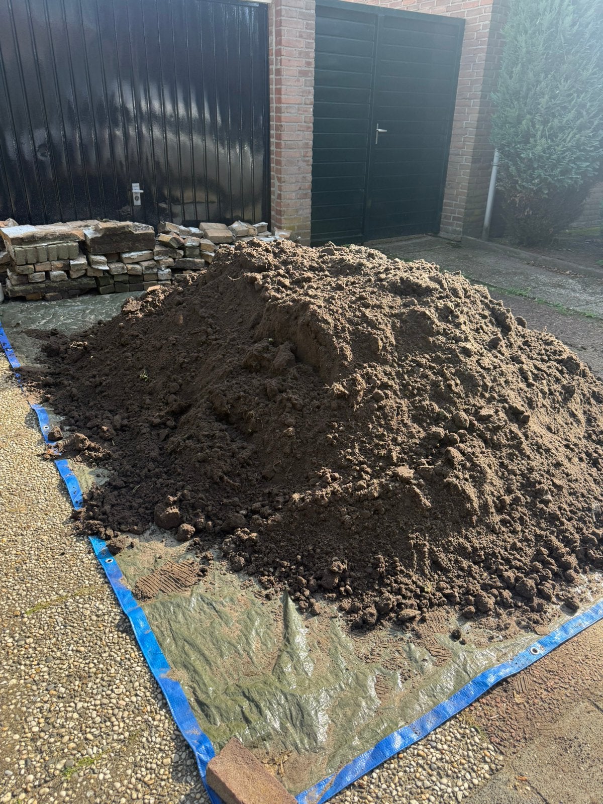 Gratis grond af te halen - Snel beschikbaar!, Ophalen, Gebruikt, Ophoogzand