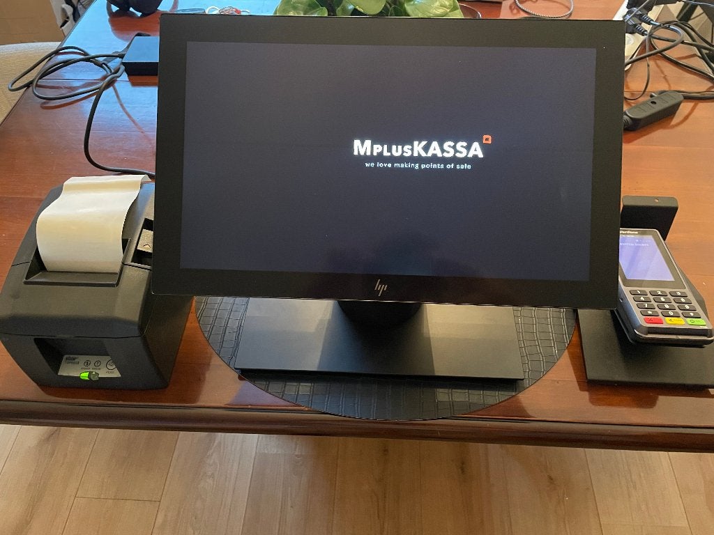 Complete High-End Kassasysteem Set: HP Engage One Pro 15.6, Computers en Software, Ophalen of Verzenden, Zo goed als nieuw