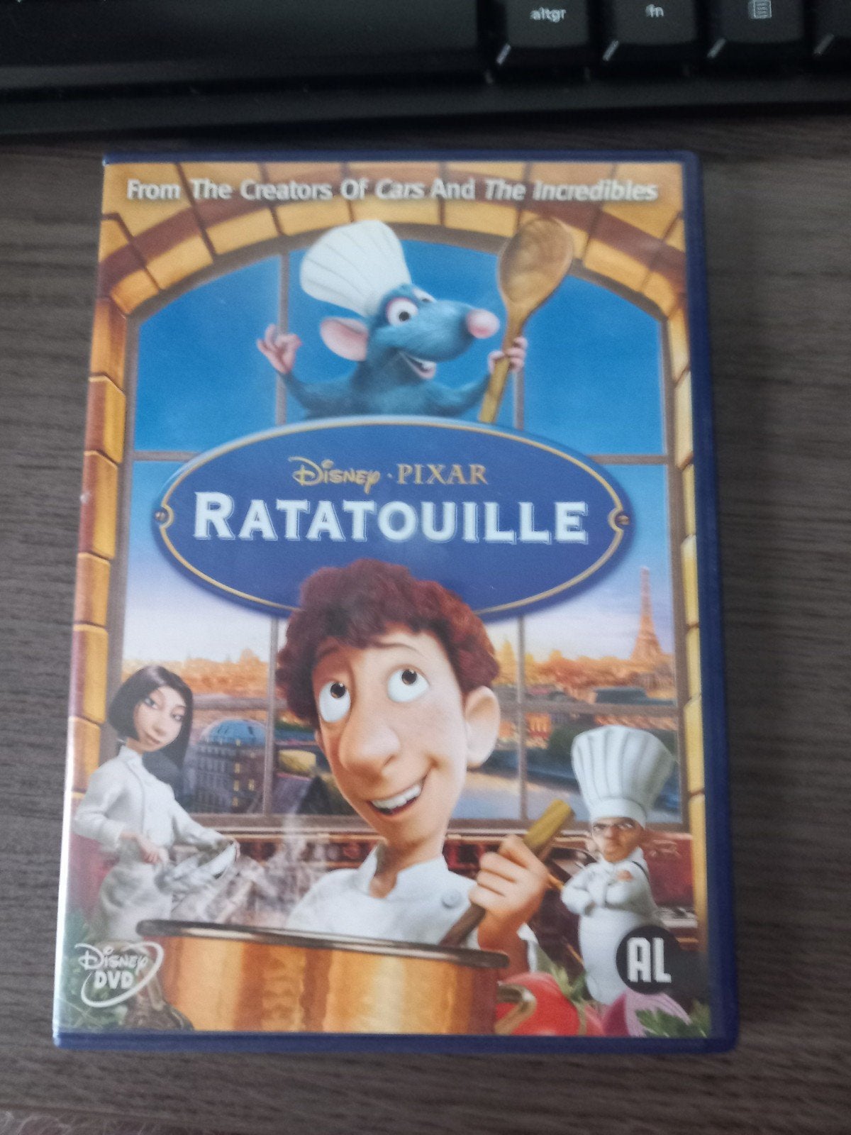 Disney Pixar Ratatouille DVD Animatie film, Alle leeftijden, Ophalen of Verzenden, Gebruikt