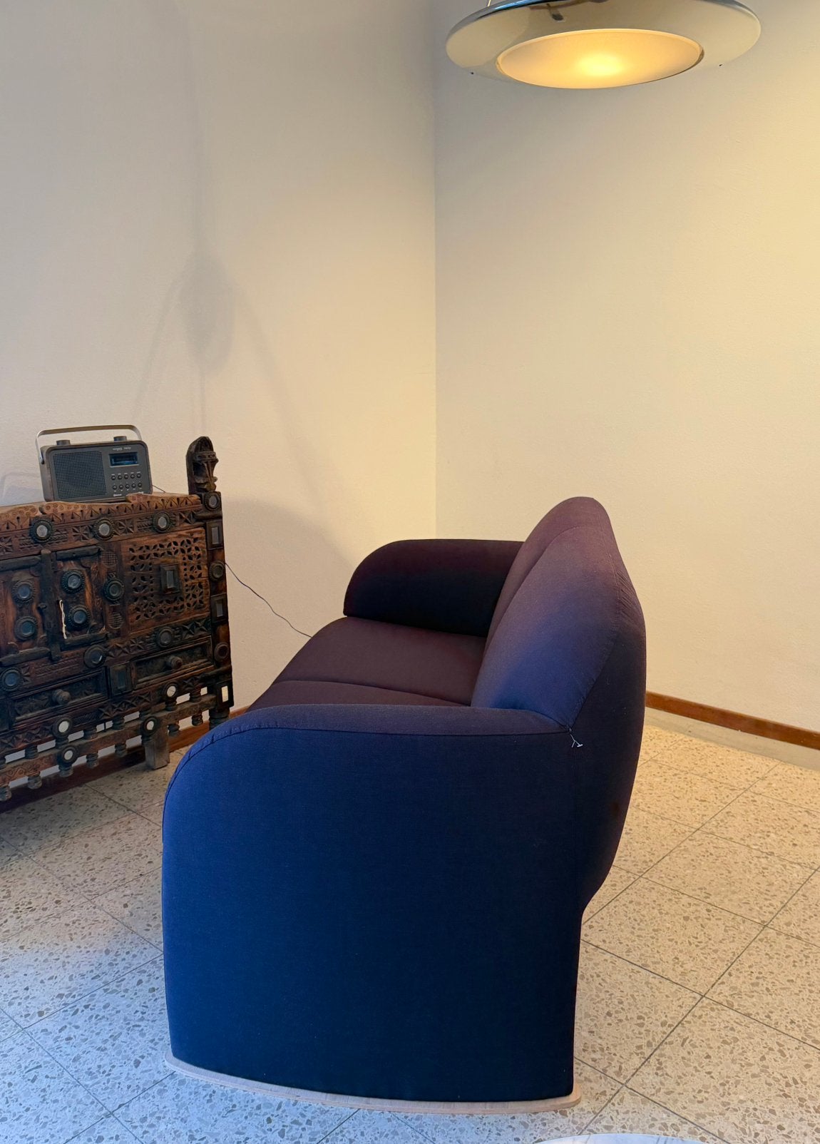 Leolux Modius  bank stof Kvadrat Remix burgundy NIEUW, Ophalen, Nieuw, Stof