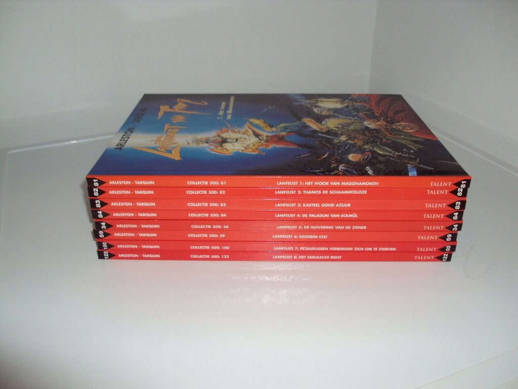 LANFEUST VAN TROY - Compl.Serie 1 t/m 8 - Hardcovers, Boeken, Complete serie of reeks, Ophalen of Verzenden, Nieuw, Arleston & Tarquin