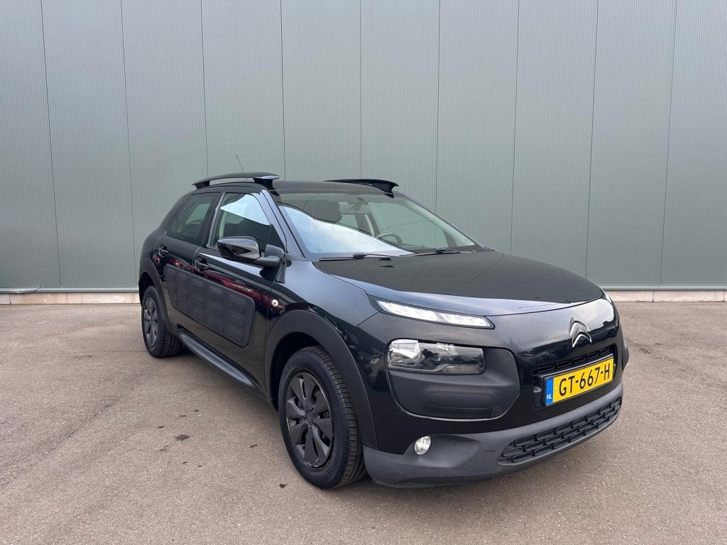 Citroën C4 Cactus 1.6 BlueHDi Feel ONDERHOUDSBOEKJE | NAP !, Auto's, Voorwielaandrijving, 96 €/maand, Zwart, Origineel Nederlands