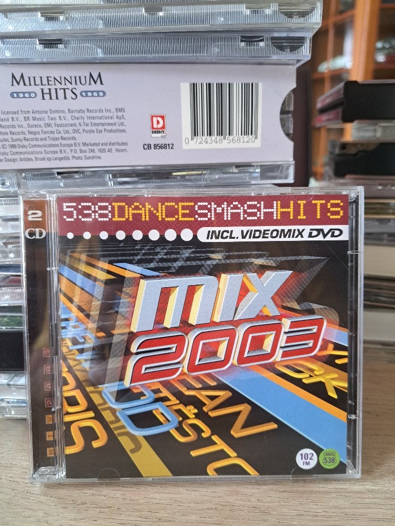 538 Dance Smash Hits Mix 2003 (CD + DVD), Cd's en Dvd's, Cd's | Verzamelalbums, Ophalen of Verzenden, Zo goed als nieuw, Dance