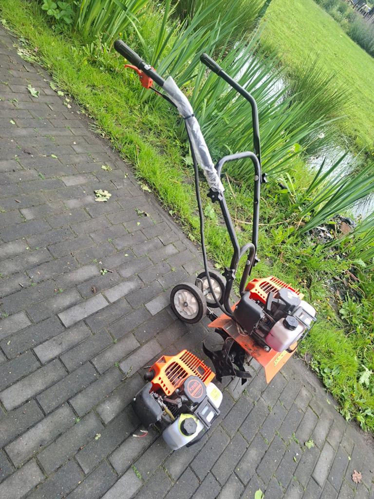 Grondfrees Kibani GTT3002 met extra motor - defect, Ophalen of Verzenden