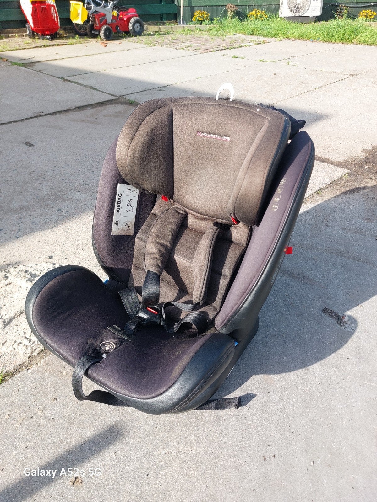 Xadventure 360 Autostoel met Isofix - Zwart, Gebruikt, 0 t/m 18 kg, Ophalen, Overige merken