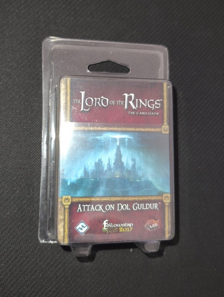 Lord of the Rings LCG Attack on Dol Guldur Gen Con 2017, Een of twee spelers, Ophalen of Verzenden, Nieuw, Fantasy Flight Games
