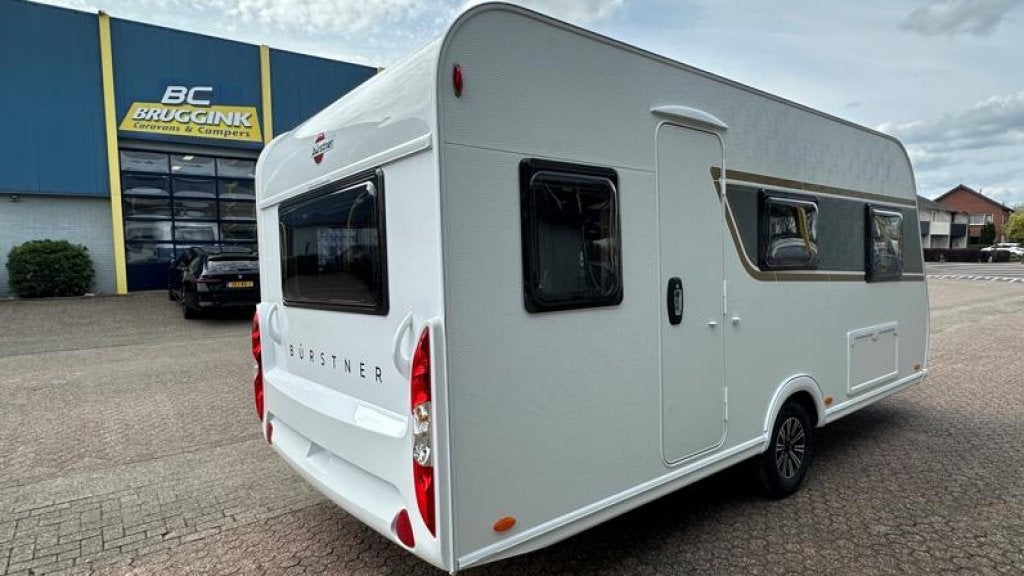 Bürstner B66 490 TL ENKELE BEDDEN - 1.700 KG, Caravans en Kamperen, Standaardzit, Bedrijf, Serviceluik, Bürstner