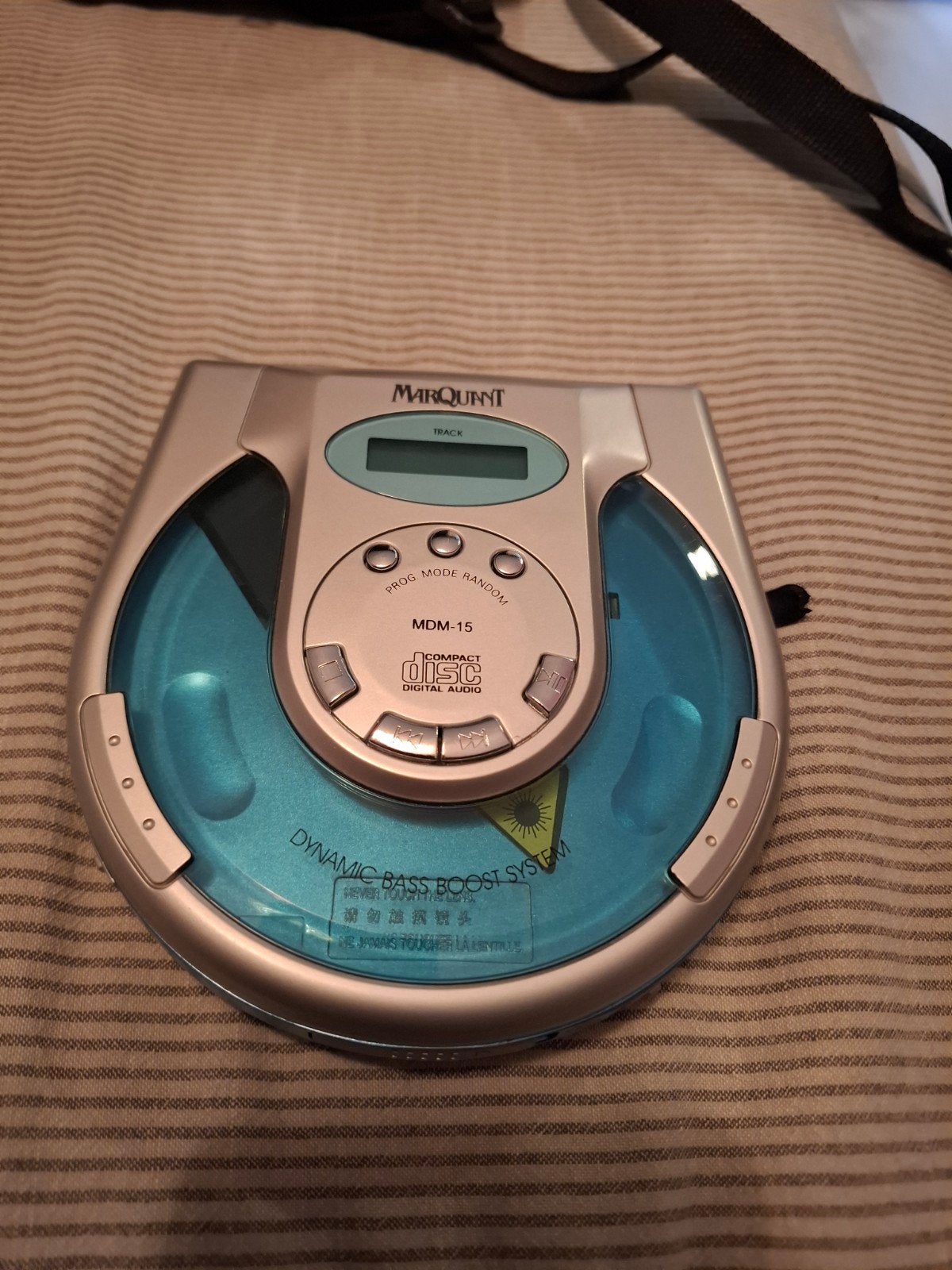 Marquannt MDM-15 Discman met hoesje, Audio, Tv en Foto, Ophalen of Verzenden, Discman