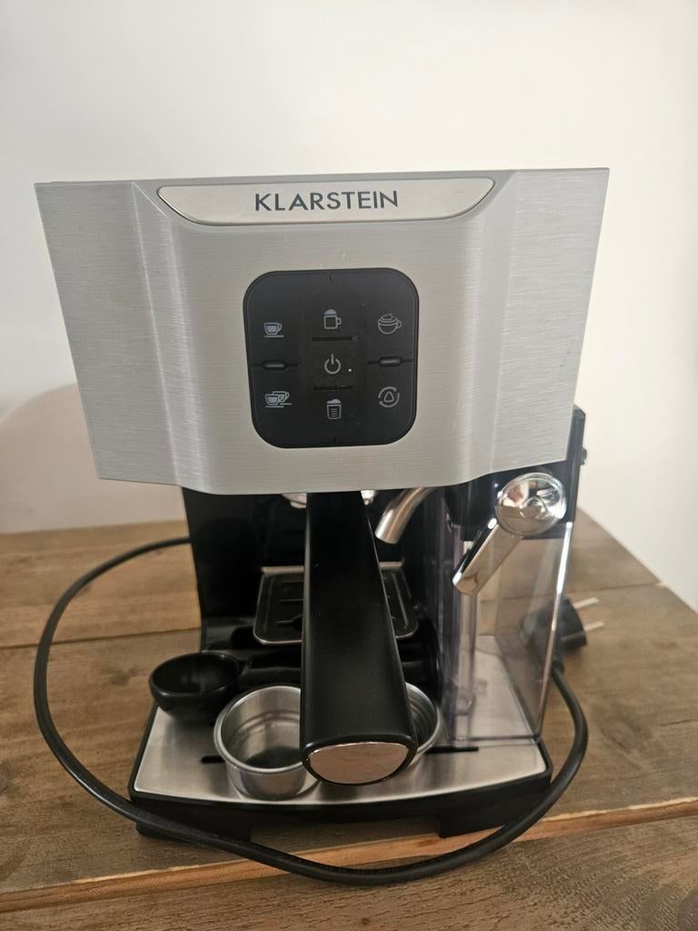 Klarstein Bella Vita koffiemachine, Afneembaar waterreservoir, Koffiemachine, Gemalen koffie, Ophalen of Verzenden
