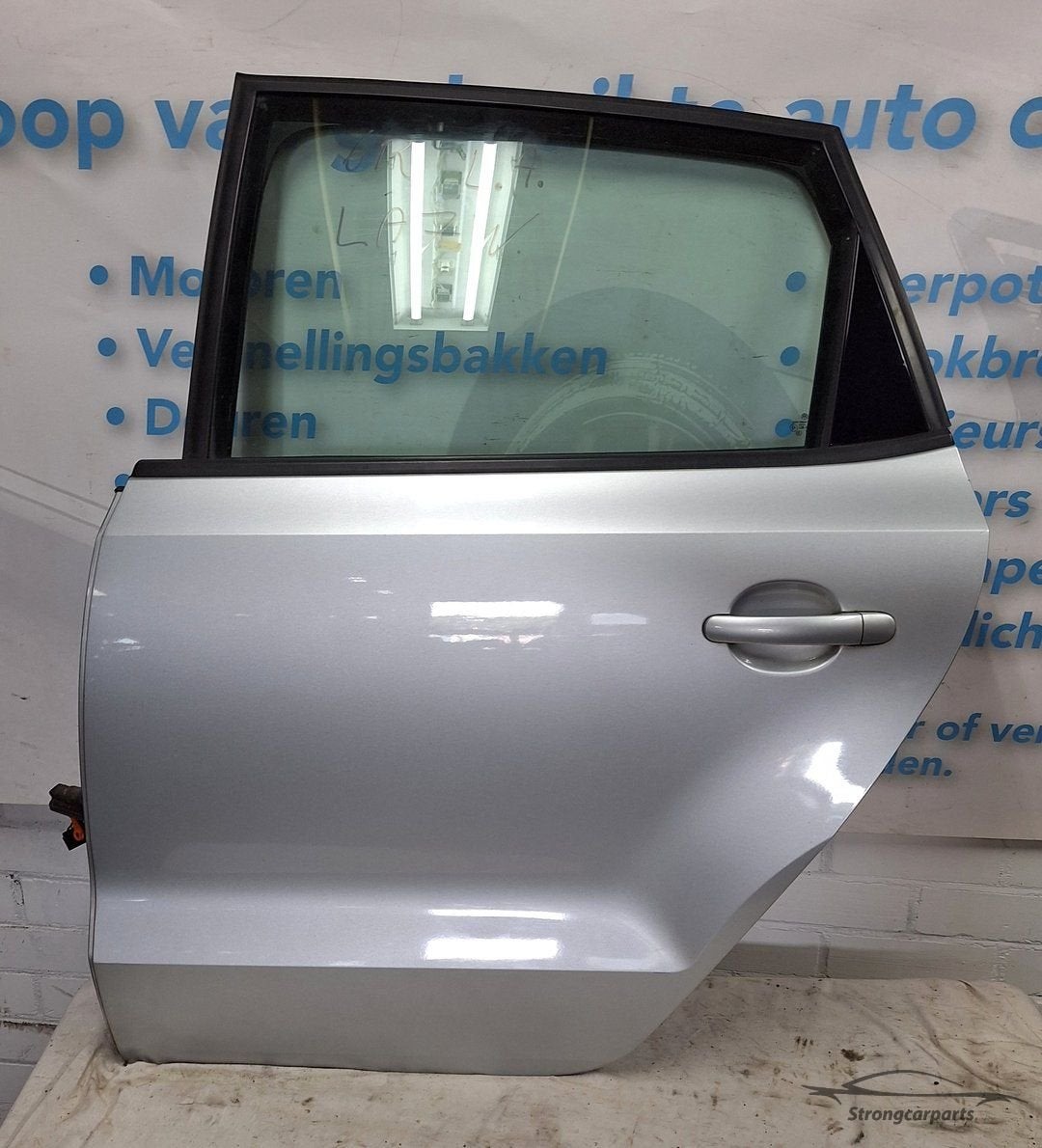 Deur Portier VW Polo 6R 6C links achter kleurcode LA7W compl, Auto-onderdelen, Gebruikt, -, -, Ophalen of Verzenden