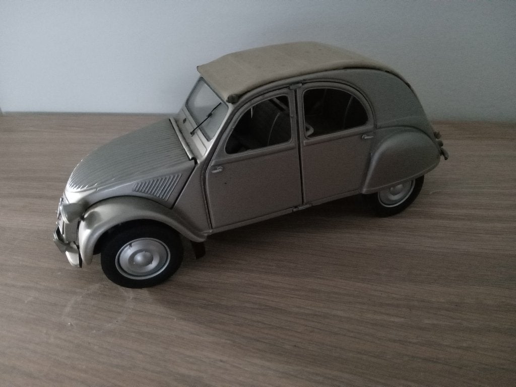 modelauto Citroën 2CV Franklin Mint 1951, Hobby en Vrije tijd, Modelauto's | 1:24, Verzenden, Zo goed als nieuw, Auto, Overige merken