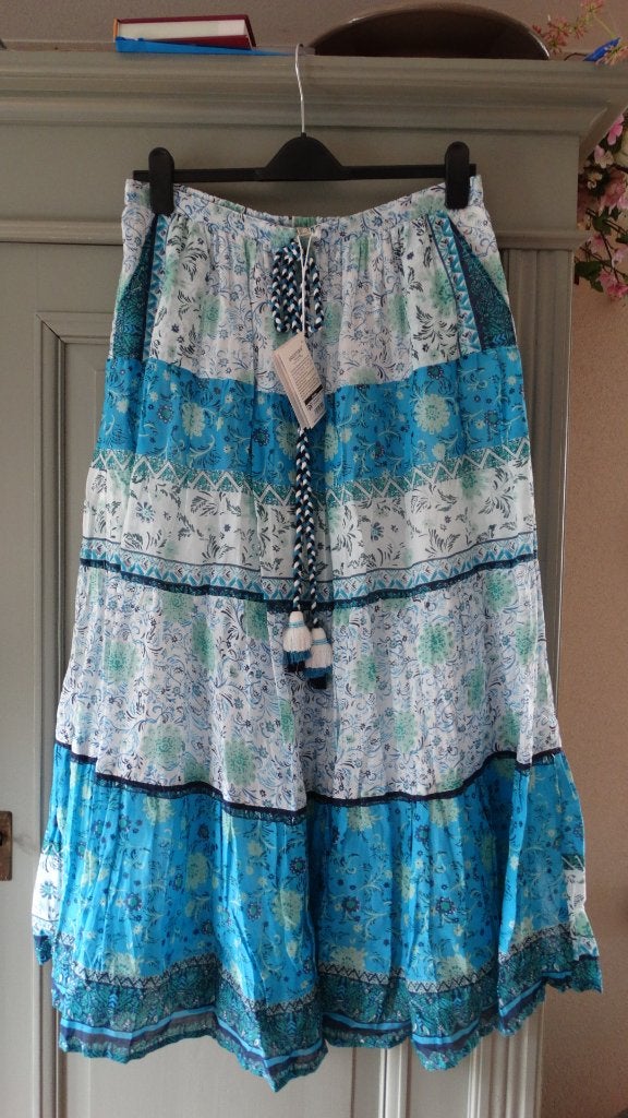 NIEUW lange katoenen rok van Orientique, maat 44, Overige kleuren, Verzenden, Maat 42/44 (L), Nieuw