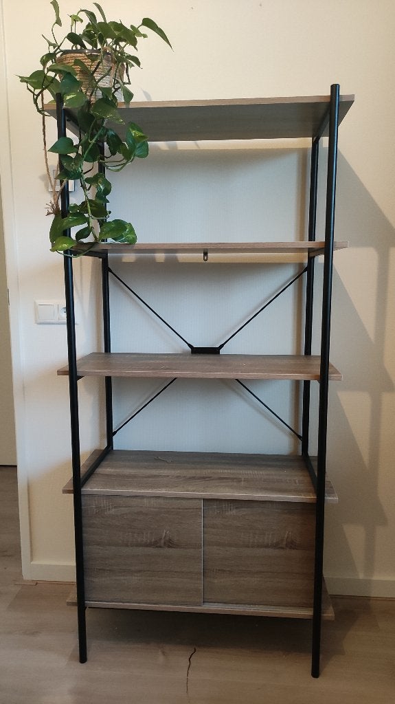 Jysk Vandborg cabinet shelves unit, Ophalen, Gebruikt