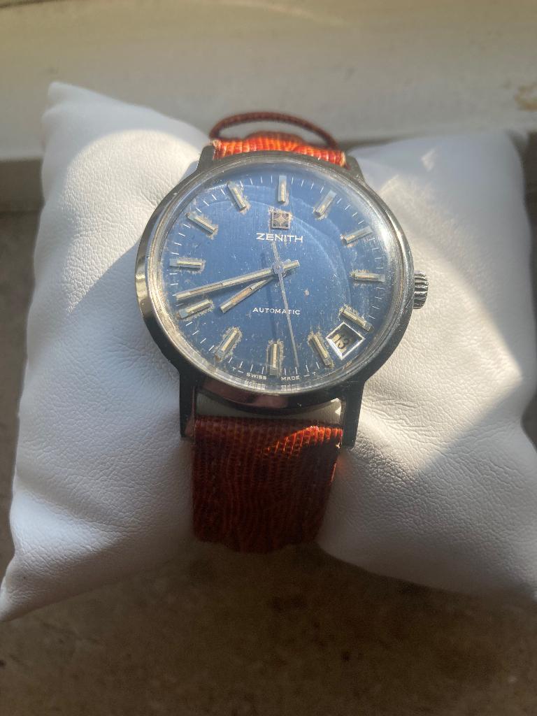 Zenith horloge - model surf, Overige merken, Staal, Polshorloge, Ophalen of Verzenden