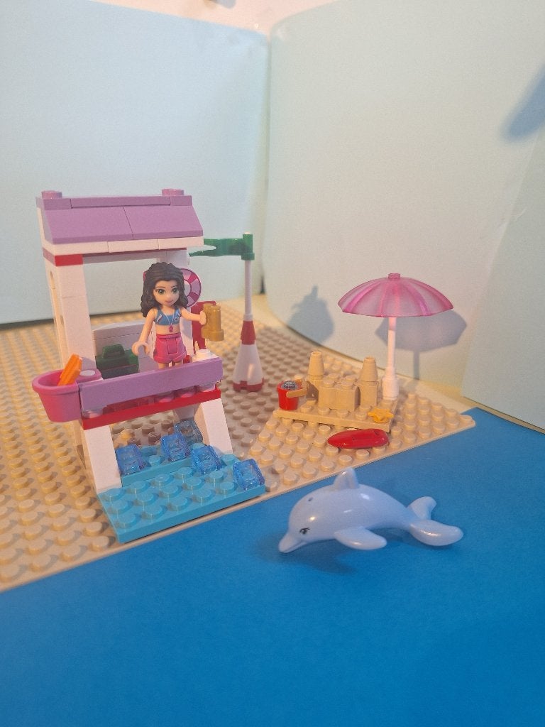 LEGO friends Emma's reddingspost (41028), Ophalen, Lego, Zo goed als nieuw, Complete set