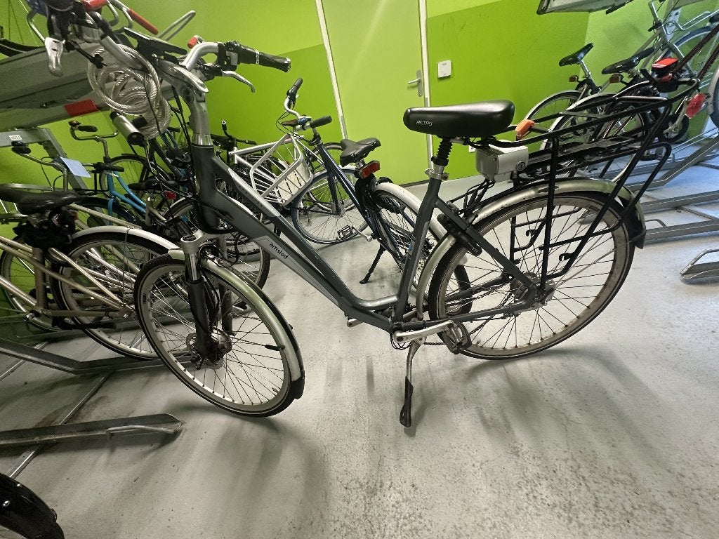 Amslod elektische fiets voor onderdelen, Fietsen en Brommers, Ophalen, Gebruikt