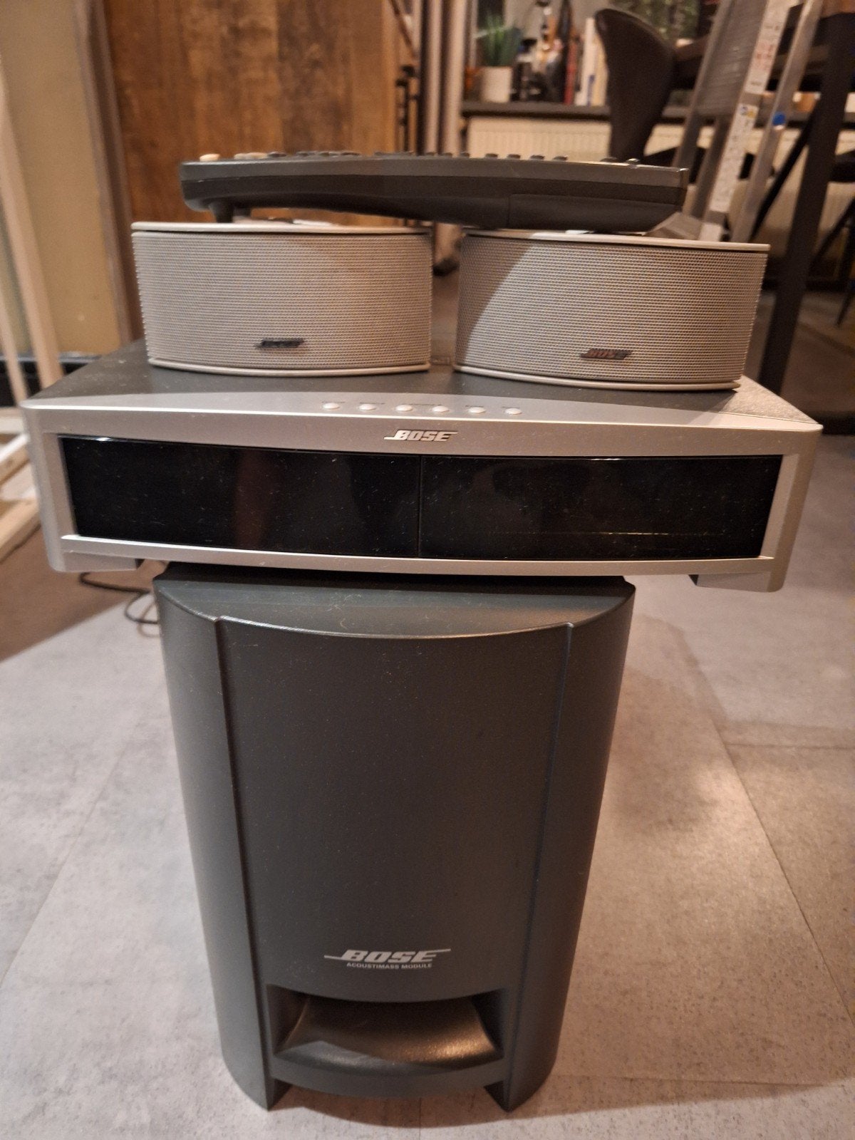Bose 3-2-1 GS Series III Home Entertainment System, Gebruikt, 2.1-systeem, Dvd-speler, Ophalen