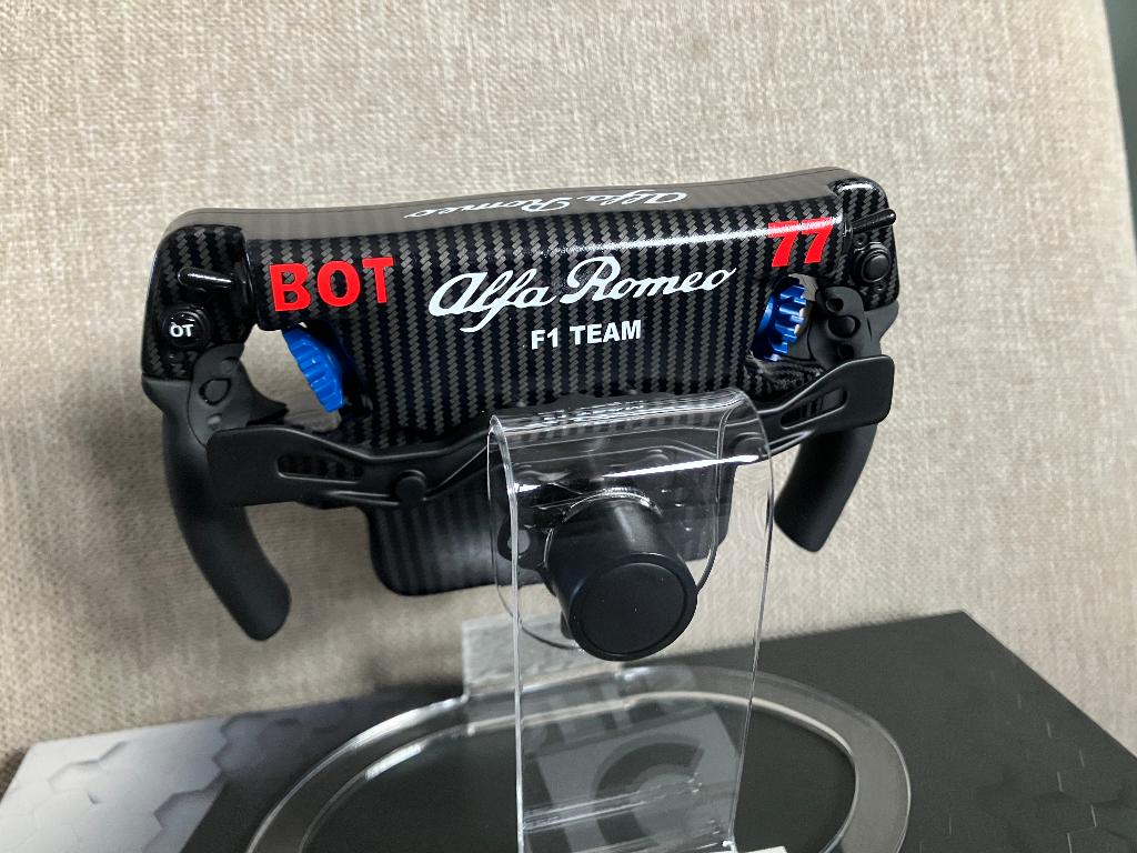 ✅ Formule 1 Alfa Romeo C43 1:2 Steering Wheel Bottas Zhou, Ophalen of Verzenden, Nieuw, Formule 1