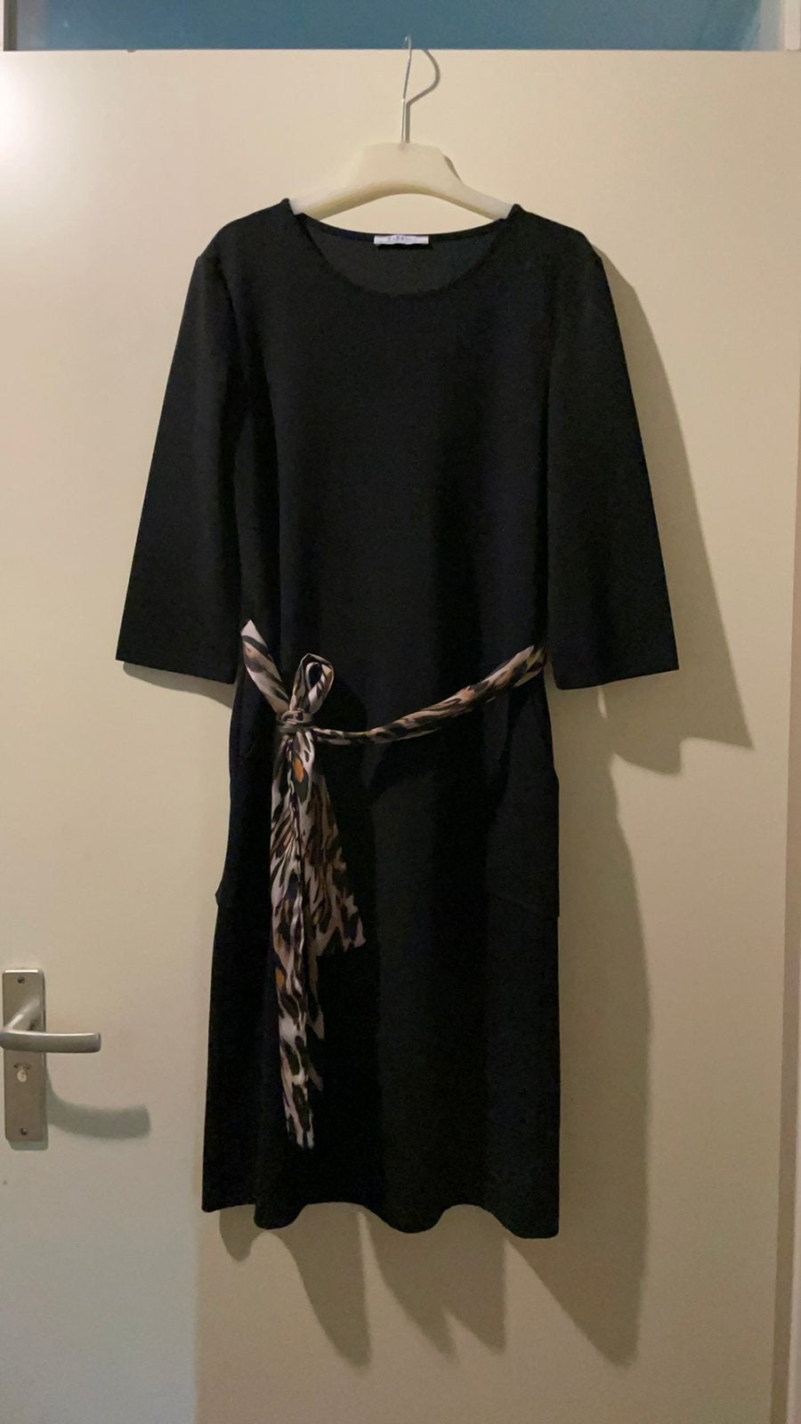 Laatste ‼️ mooie korte zwarte zomerjurk te koop nieuw ‼️‼️, Zwart, Nieuw, Ophalen of Verzenden, Knielengte