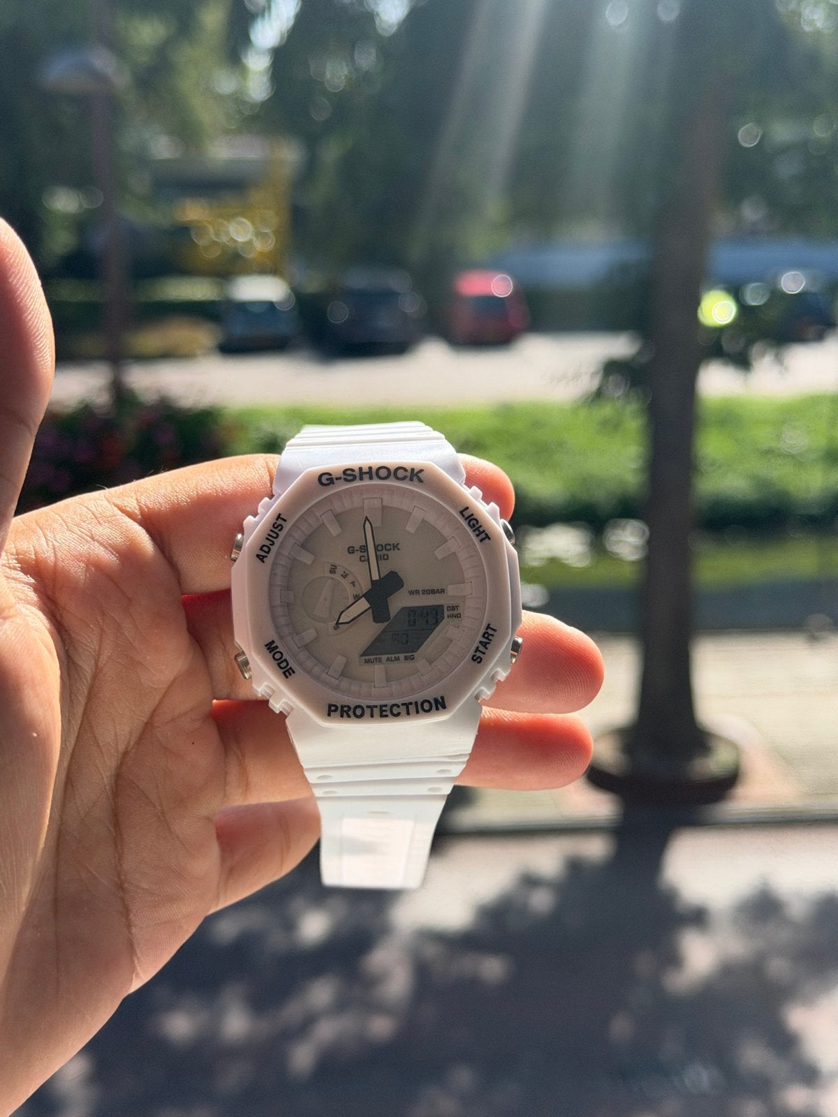 Witte Casio G-Shock GA-2100H Polshorloge, Sieraden, Tassen en Uiterlijk, Ophalen of Verzenden, Nieuw
