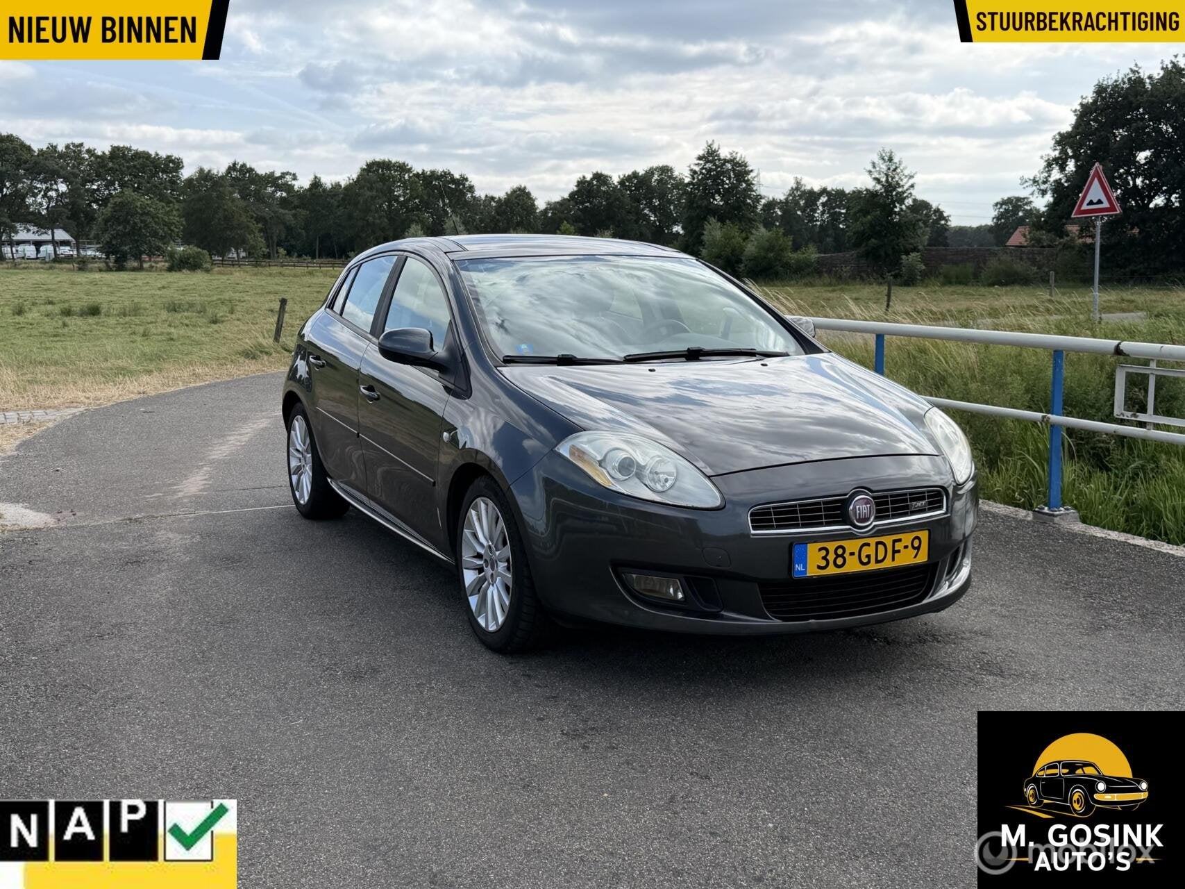 Fiat Bravo 1.4 T-Jet Airco 5deur pano Pdc trekhaak Apk 2027, Auto's, Fiat, Voorwielaandrijving, 15 km/l, Gebruikt, 4 cilinders