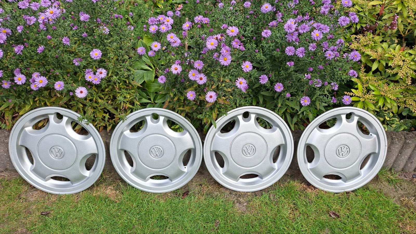Originele vintage VW wieldoppen 13 inch, Ophalen of Verzenden, Gebruikt