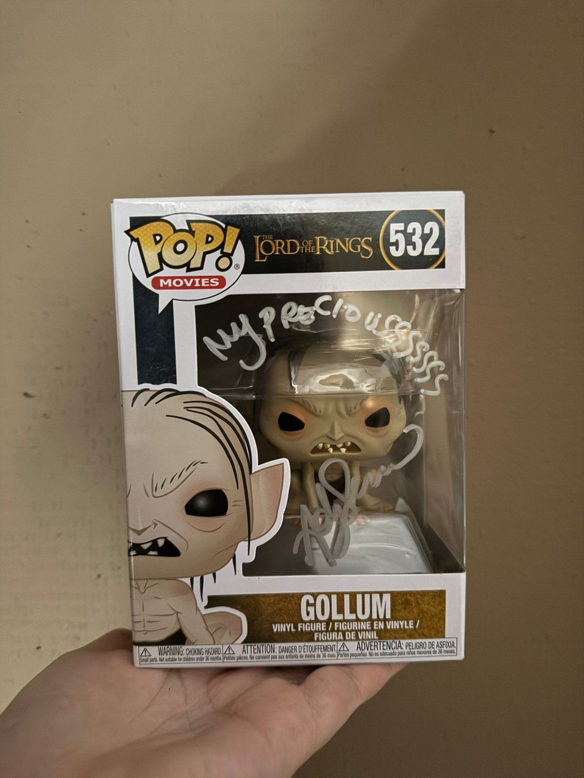 Gollum Andy Serkis funko, Ophalen, Zo goed als nieuw